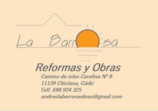 Albañil, servicios y reformas en el hogar.