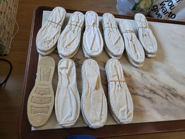 Nuove espadrillas taglia 37