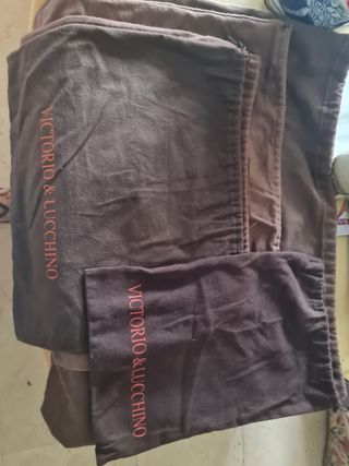 5 Bolsas de Polvo Victorio & Lucchino Marrón