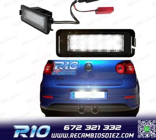 LUCES MATRÍCULA LED PARA VOLKSWAGEN VW GOLF V 05-08