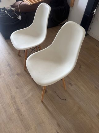 Sedie di design bianche nordiche