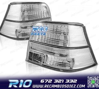 PILOTOS VOLKSWAGEN VW GOLF 4 HATCHBACK 97-03 CRYSTAL BLANCO
