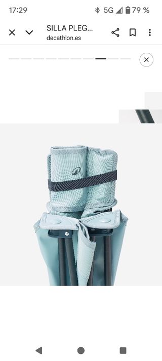 Silla Plegable Camping Quechua