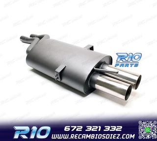 SILENCIOSO ESCAPE PARA BMW SERIE 3 E46 2000- x2