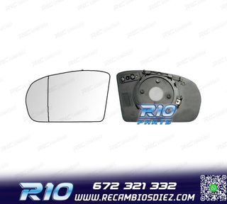 CRISTAL ESPEJO BASE IZQUIERDO MERCEDES CLASE C W203 00-04