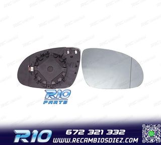 CRISTAL ESPEJO BASE DERECHO VOLKSWAGEN VW GOLF V 03-08