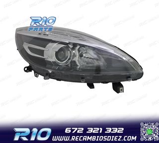 FARO DCH RENAULT SCENIC III 12-16 FONDO NEGRO