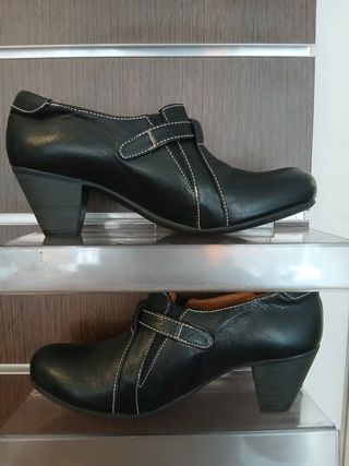 Zapatos ortopédicos negros