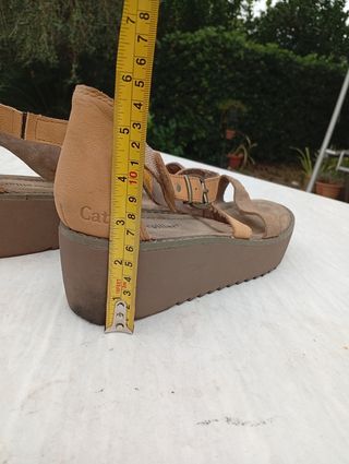 Sandali infradito Caterpillar donna marroni con pl