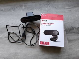 Webcam Trust Tyro Full HD Negra