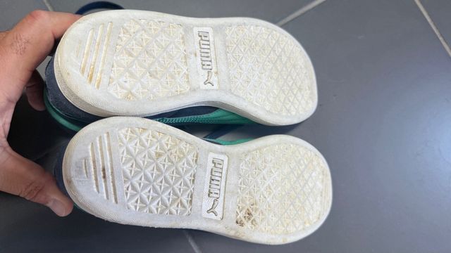 Sapatilhas Puma Azuis e Verdes