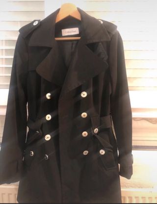 Gabardina Calvin Klein Negra