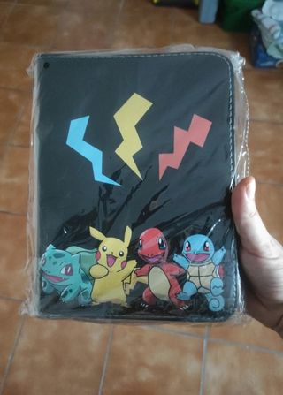 Album carte Pokémon Bulbasaur, Pikachu, Charmander