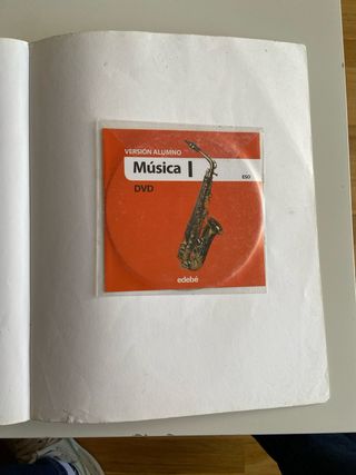 Libro Música 1 ESO con DVD