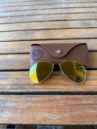 Gafas de sol Ray-Ban Aviador Doradas