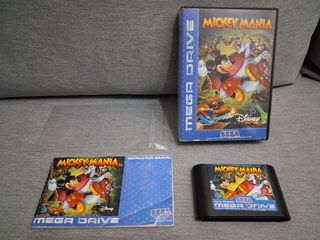 Videojuego Mickeymania Megadrive