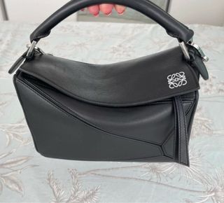 Loewe Bolso Puzzle Pequeño Negro