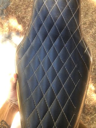 Asiento Custom Biltwell Negro Acolchado