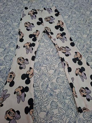 Pantalones de niña con estampado de Mickey