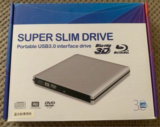 Grabadora Dvd y Blu-ray externa Super slim.