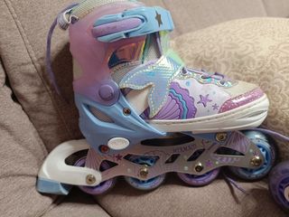 Patines infantiles de sirena