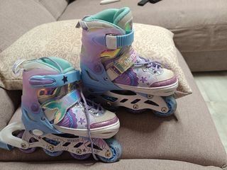 Patines infantiles de sirena