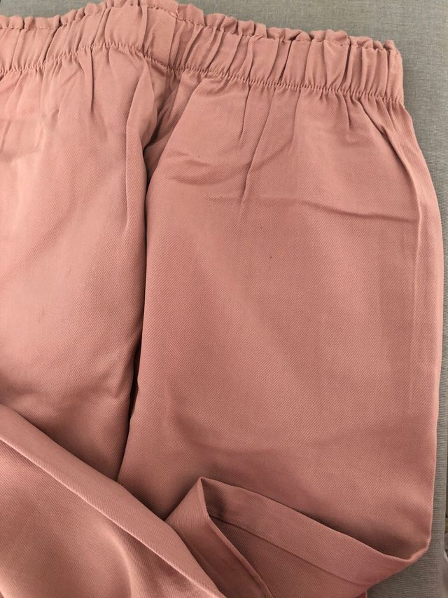 Pantalón MNG Rosa Talla XXL