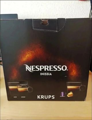 Cafetera Nespresso Inissia Blanca