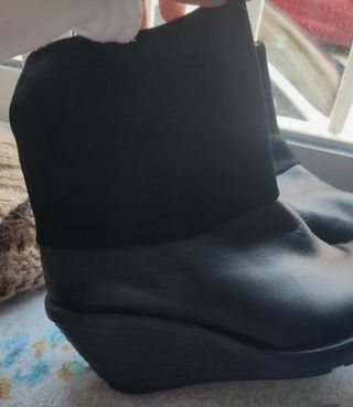 Botines Fly London Negro Talla 36