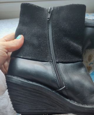 Botines Fly London Negro Talla 36