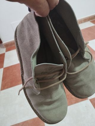 Botines de ante para hombre