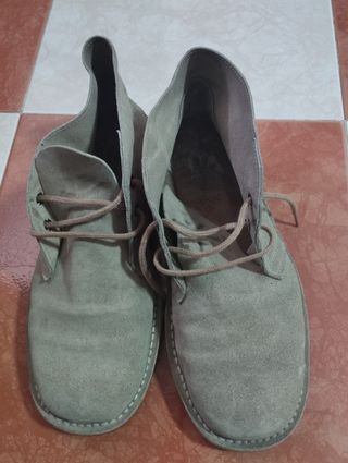 Botines de ante para hombre