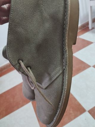 Botines de ante para hombre