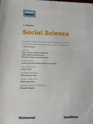 SOCIAL SCIENCE 2 PRIMARY STUDENT`S BOOK WORLD M...