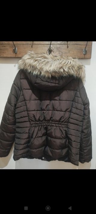 Cazadora acolchada H&M mujer burdeos