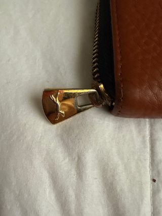 Cartera Bimba y Lola Piel Marrón y Dorada