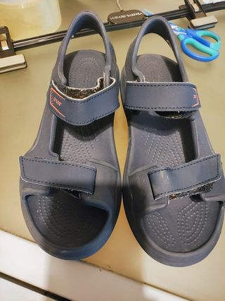 Crocs bambino blu n.34