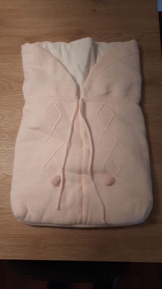 Saco Bugaboo rosa bebé