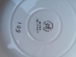 Piatti ceramica Carraresi Sesto Fiorentino