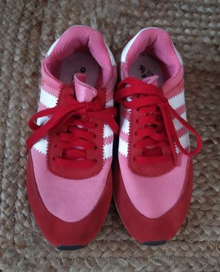 Adidas I-5923 rosas y rojas