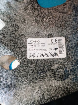 Pack Patines en Línea talla 38-41, Casco y Protecc