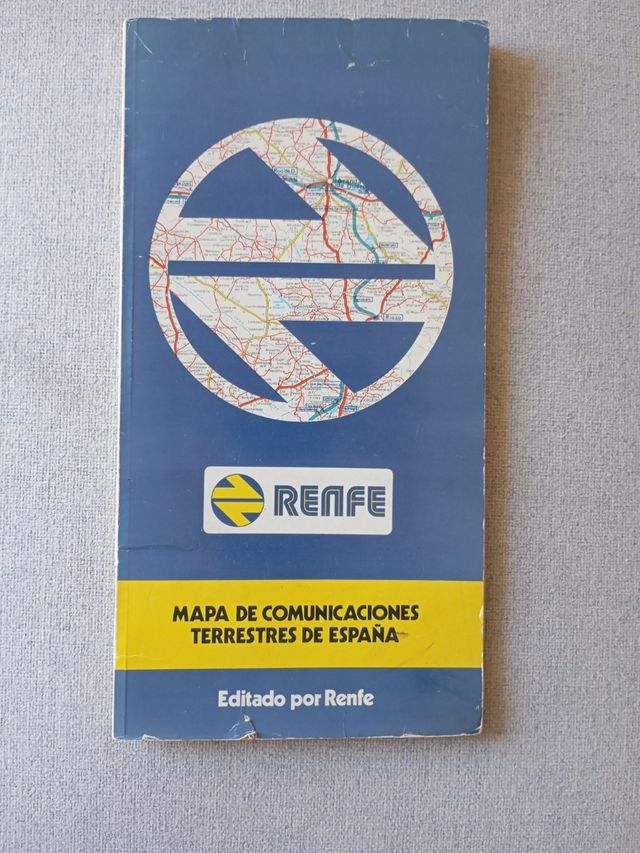 Mapa Comunicaciones Terrestres España RENFE