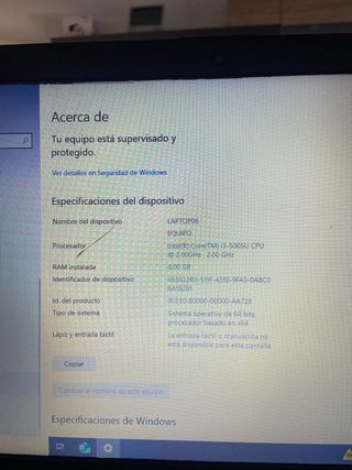 Portátil HP 
