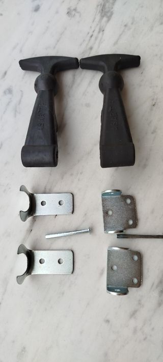 Set chiusura cofano Abarth vintage
