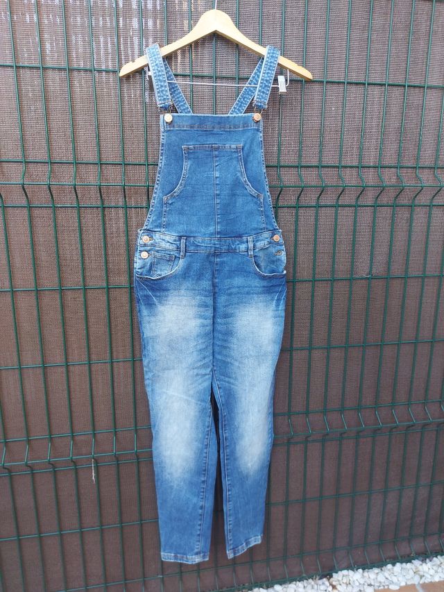 Pantalón vaquero mono azul