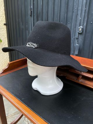 Sombrero Negro Massimo Dutti

