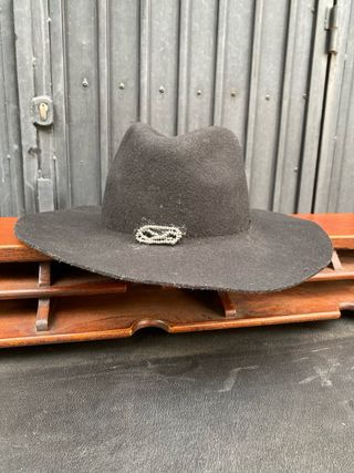 Sombrero Negro Massimo Dutti
