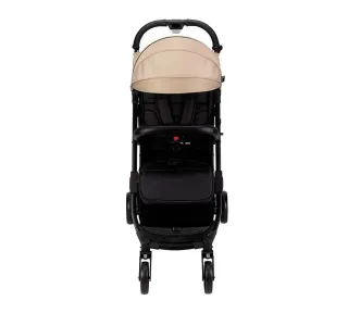 Silla de paseo color beige y negro