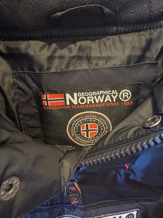 Anorak Geographical Norway Azul