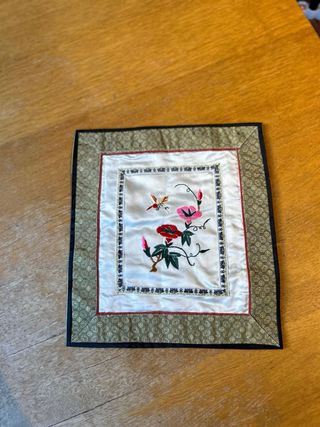 Tapetes chinos vintage bordados